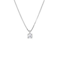 Collar Babila Milano Mujer Bacia_Mi in Oro blanco Diamante 0.07 Ct 204753 - 204753
